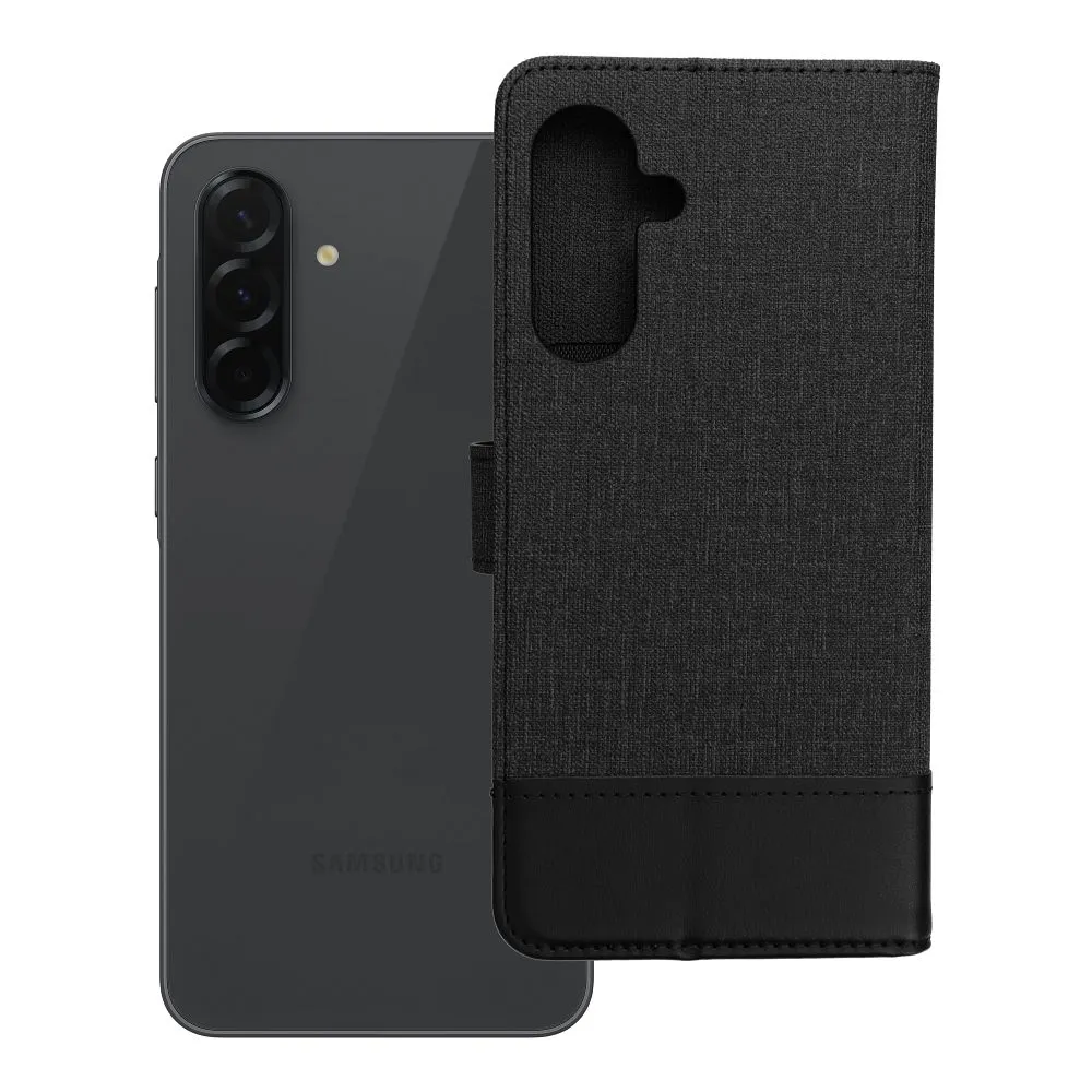 Flip case for Samsung A36 5G Gomma Book black