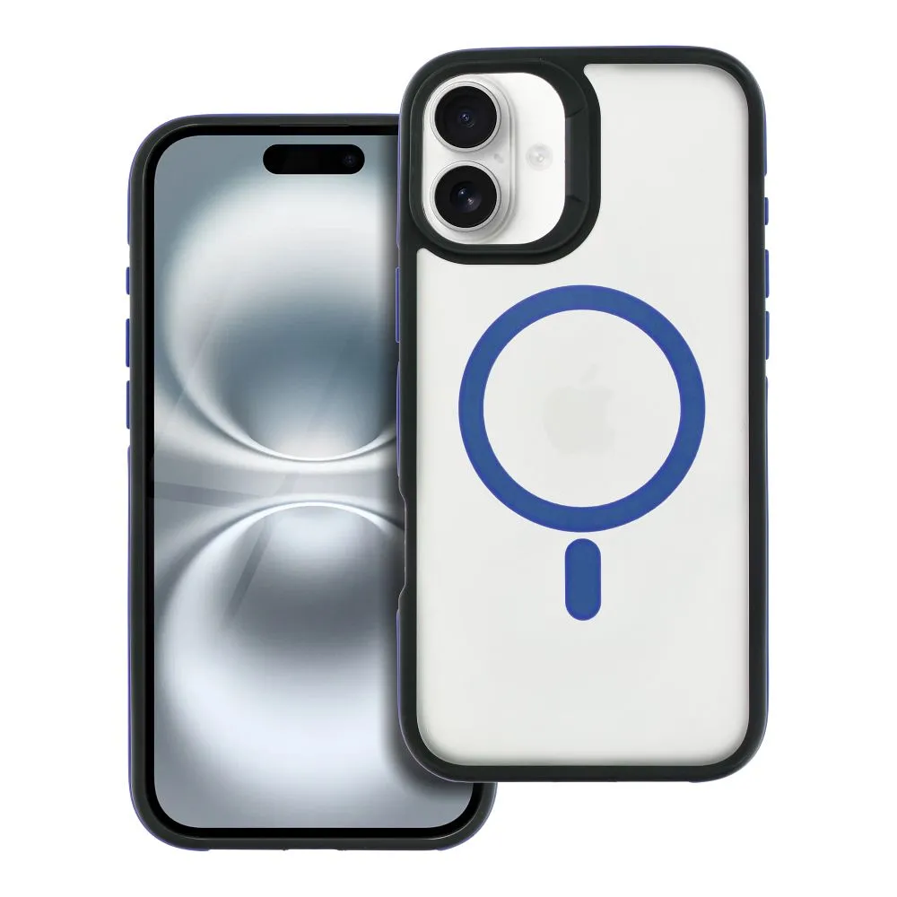Case for iPhone 16 PLUS Neo compatible with MagSafe blue