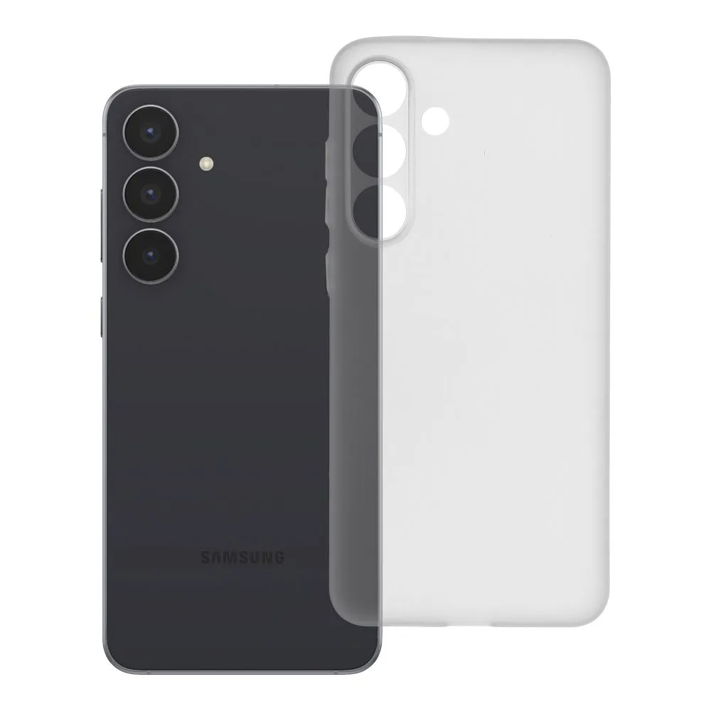 Case for Samsung S25 FE Ultrathin Matt transparent
