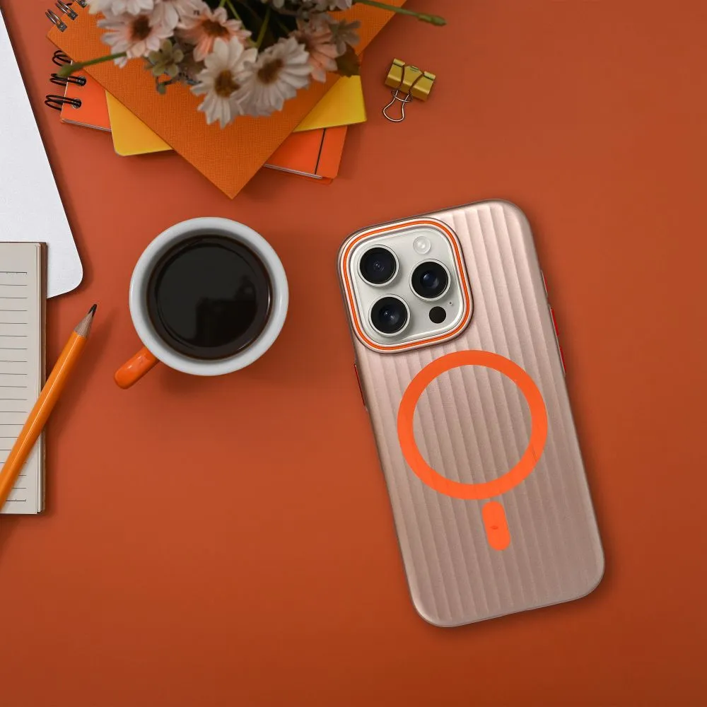 Case for iPhone 16 PLUS Simply compatible with MagSafe titanium desert