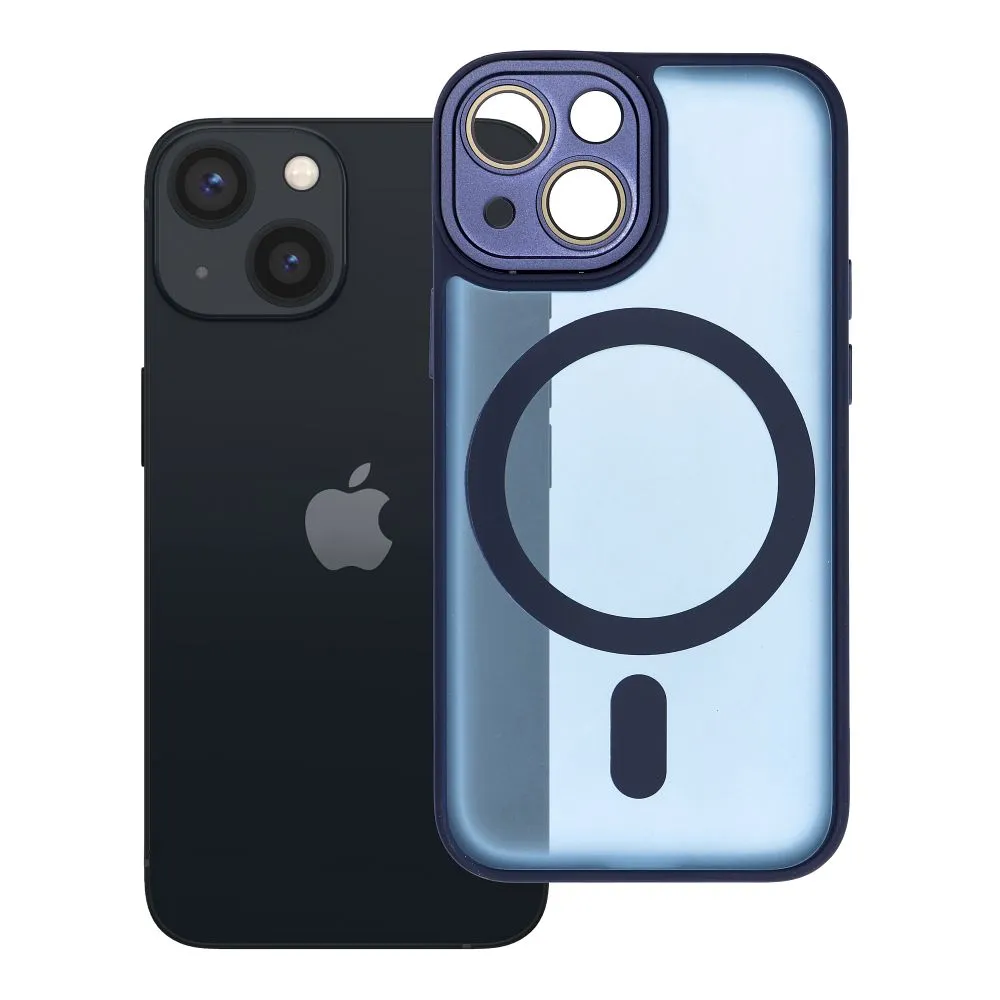 Case for iPhone 13 MINI Variete Mag Cover compatible with MagSafe navy blue