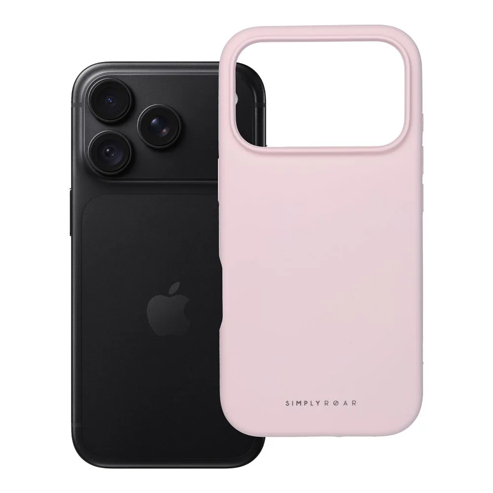 ROAR case CLOUD SKIN for IPHONE 18 Pro / 17 Pro Light Pink