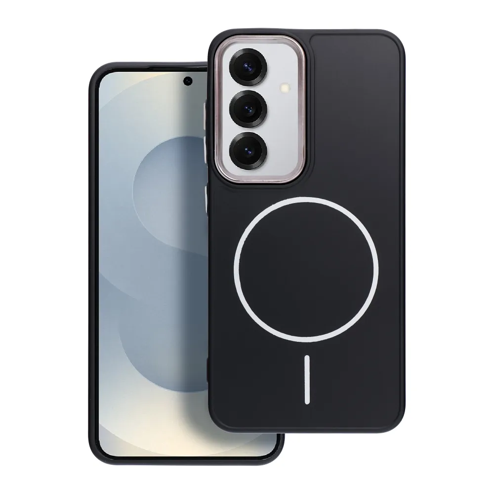 Case for Samsung A52 5G / A52 LTE ( 4G ) / A52s 5G Frame Mag Cover compatible with MagSafe black