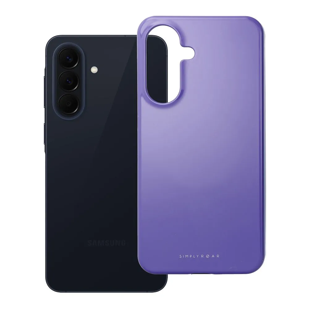ROAR case RAINBOW BUMPER compatible with MagSafe for SAMSUNG A57 purple
