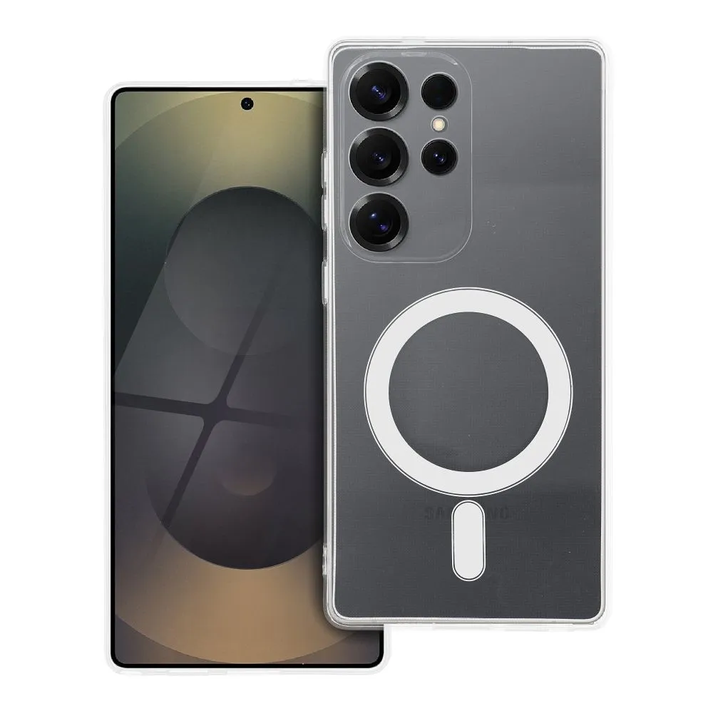 Case for Oppo Reno 14 PRO 5G Clear Case 2 mm Mag Cover compatible with MagSafe (camera protection) transparent
