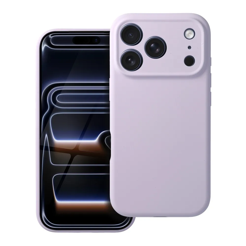 Case for iPhone 16e (SE4 2025) / 17e Forcell F-Protect Rubber Premium compatible with MagSafe mauve