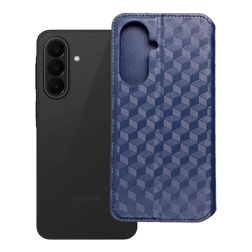 Flip case for Samsung A27 Cubic Book blue