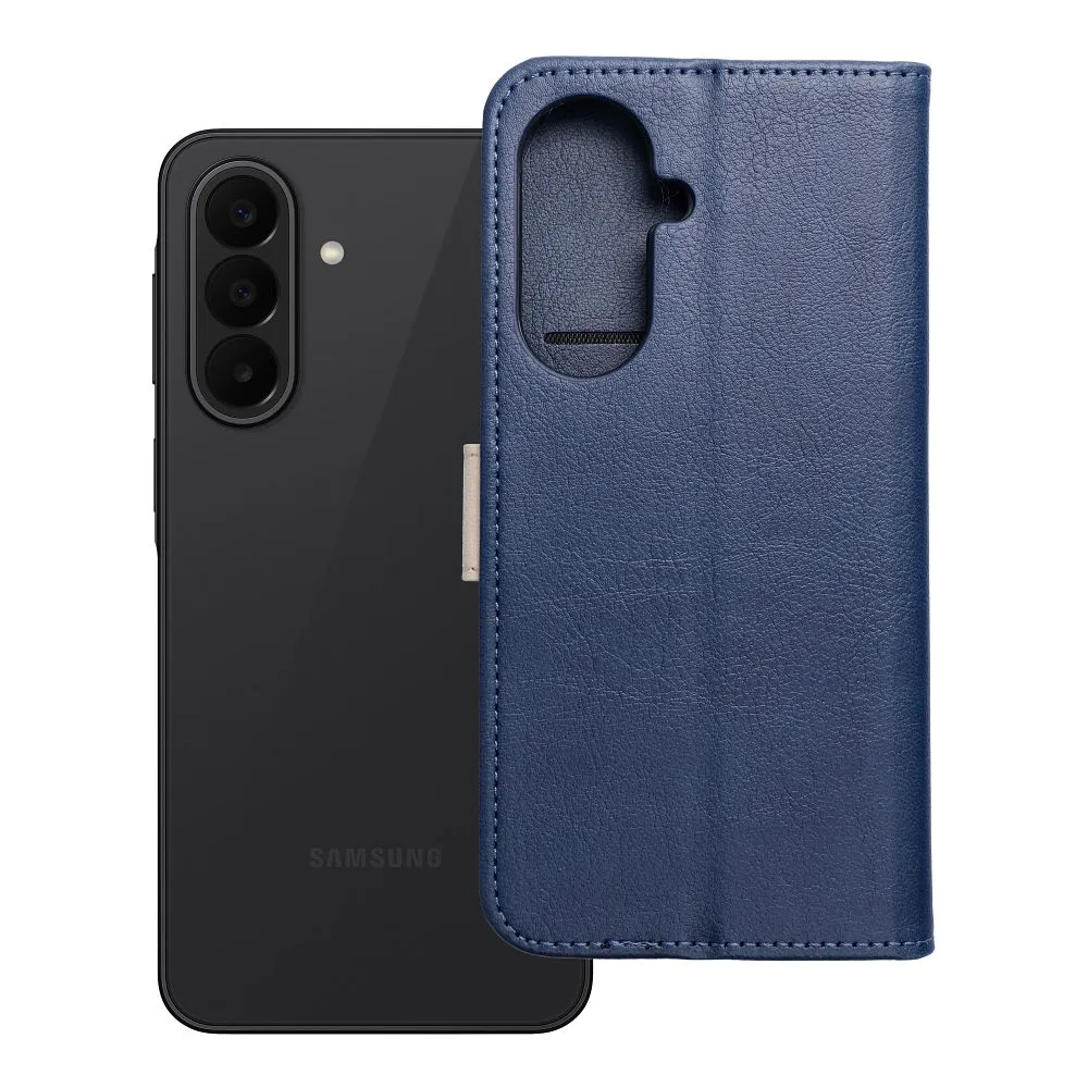 Flip case for Samsung A27 Split Book navy and cream