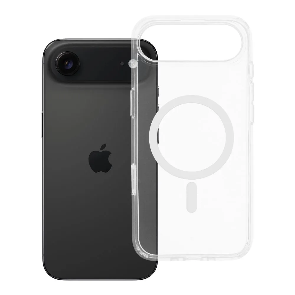 Case for iPhone 17 AIR Clear Mag Cover Elite (STR / NON-YELLOWING / CAMERA CONTROL BUTTON) compatible with MagSafe transparent