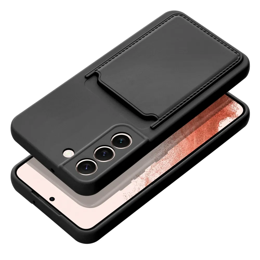 Case for Samsung A35 5G Card Case czarny