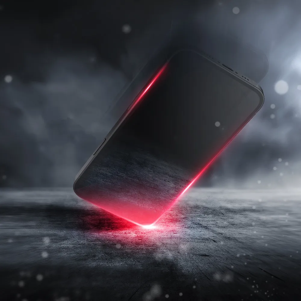 Hybrid glass to iPhone 16 Forcell Flexible 5D black