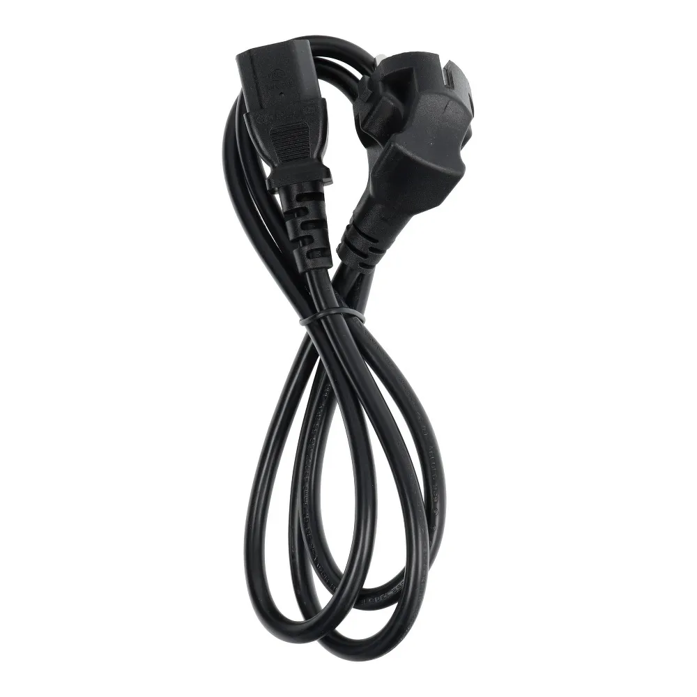 Power cable for computer PC / printer / monitor 230V 16A 1,2 m black