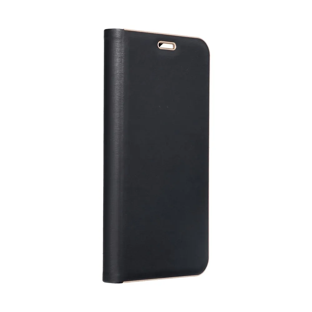 Flip case for Samsung A12 / M12 Luna Book Gold black