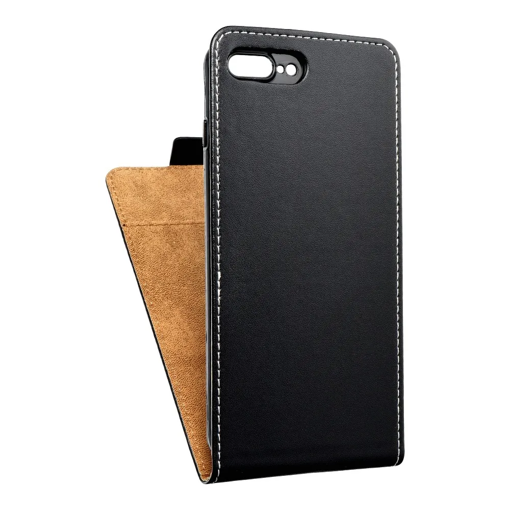 Vertical flip case for iPhone 7 / 8 PLUS Slim Flexi Fresh czarne