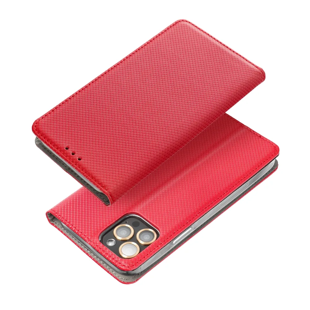 Flip case for Motorola G86 5G Smart Case Book red