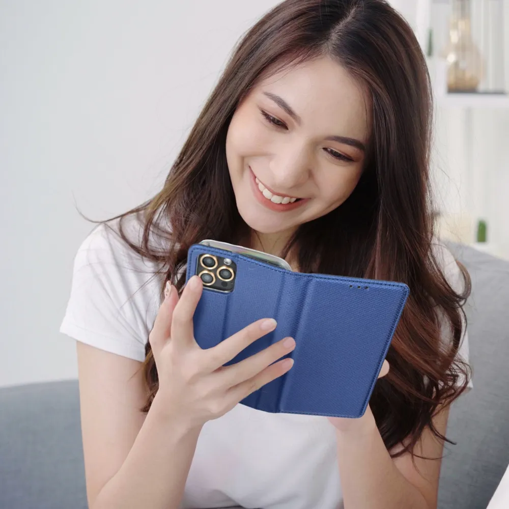 Flip case for Oppo Reno A5 PRO 5G Smart Case Book navy blue