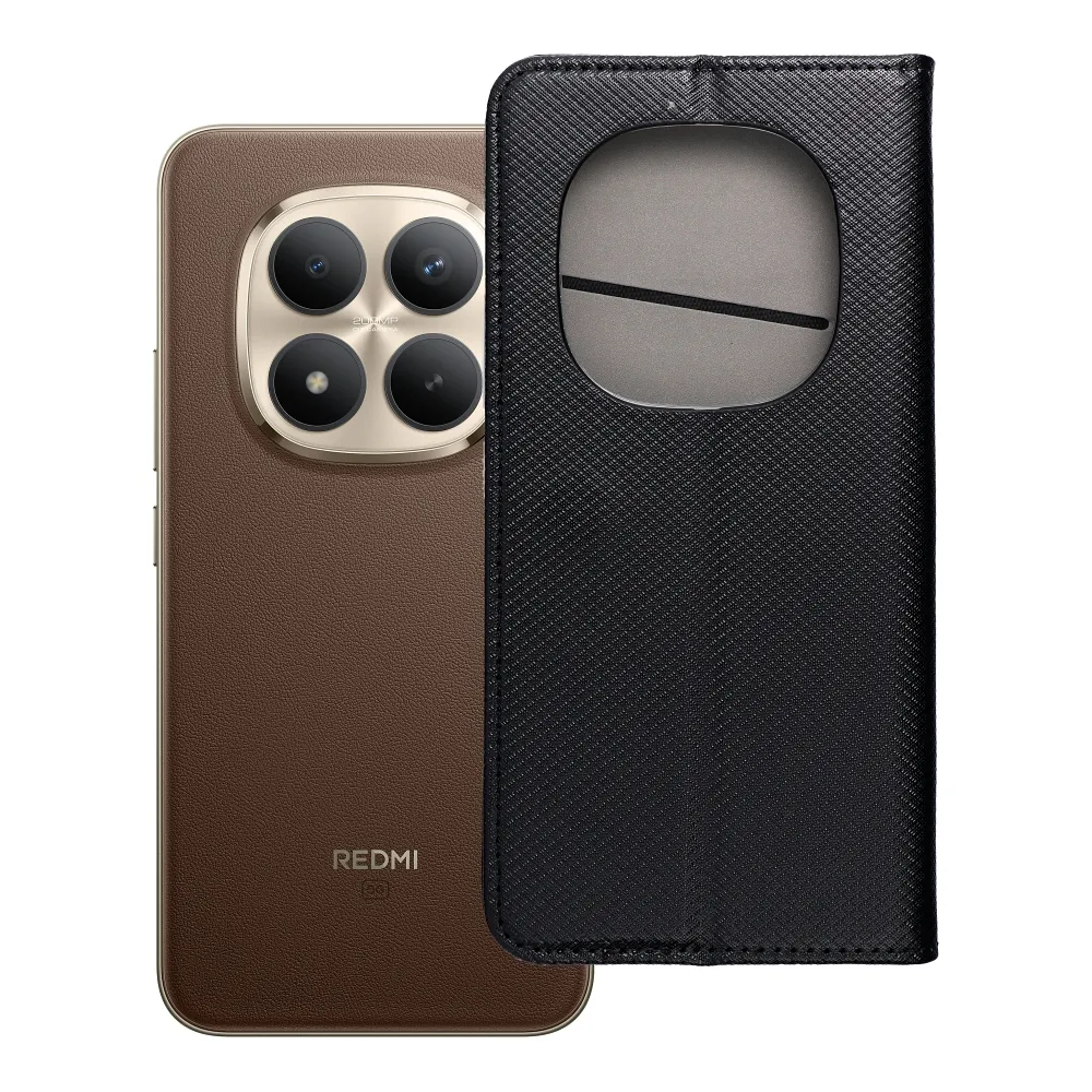 Flip case for Xiaomi Redmi NOTE 15 PRO PLUS 5G Smart Case Book black