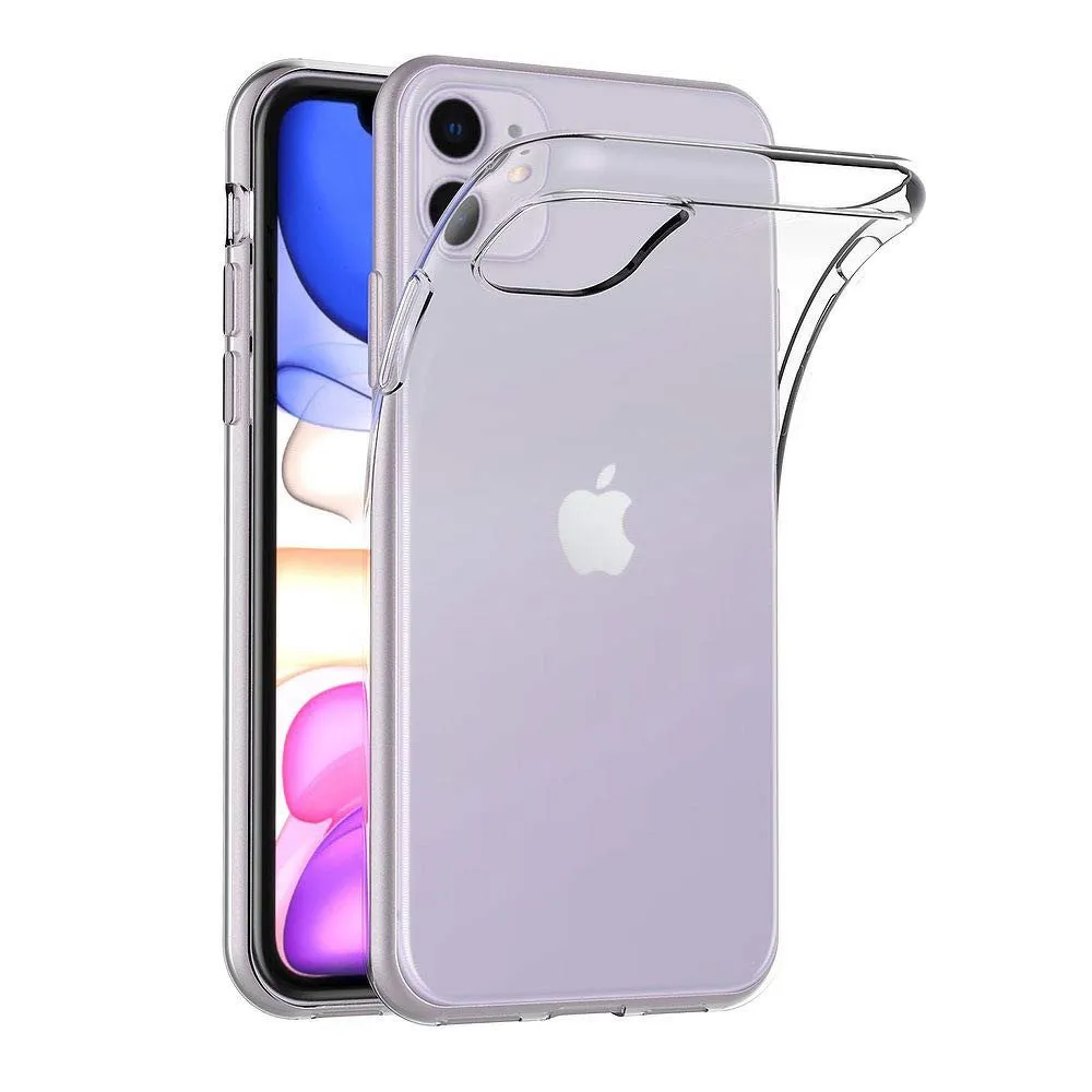 Case for iPhone 11 Back Case Ultra Slim 0,5 mm transparent