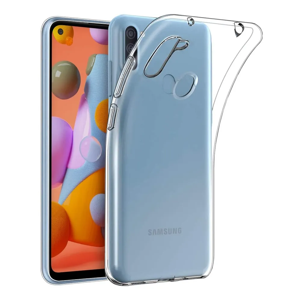Case for Samsung A11 Back Case Ultra Slim 0,5 mm transparent