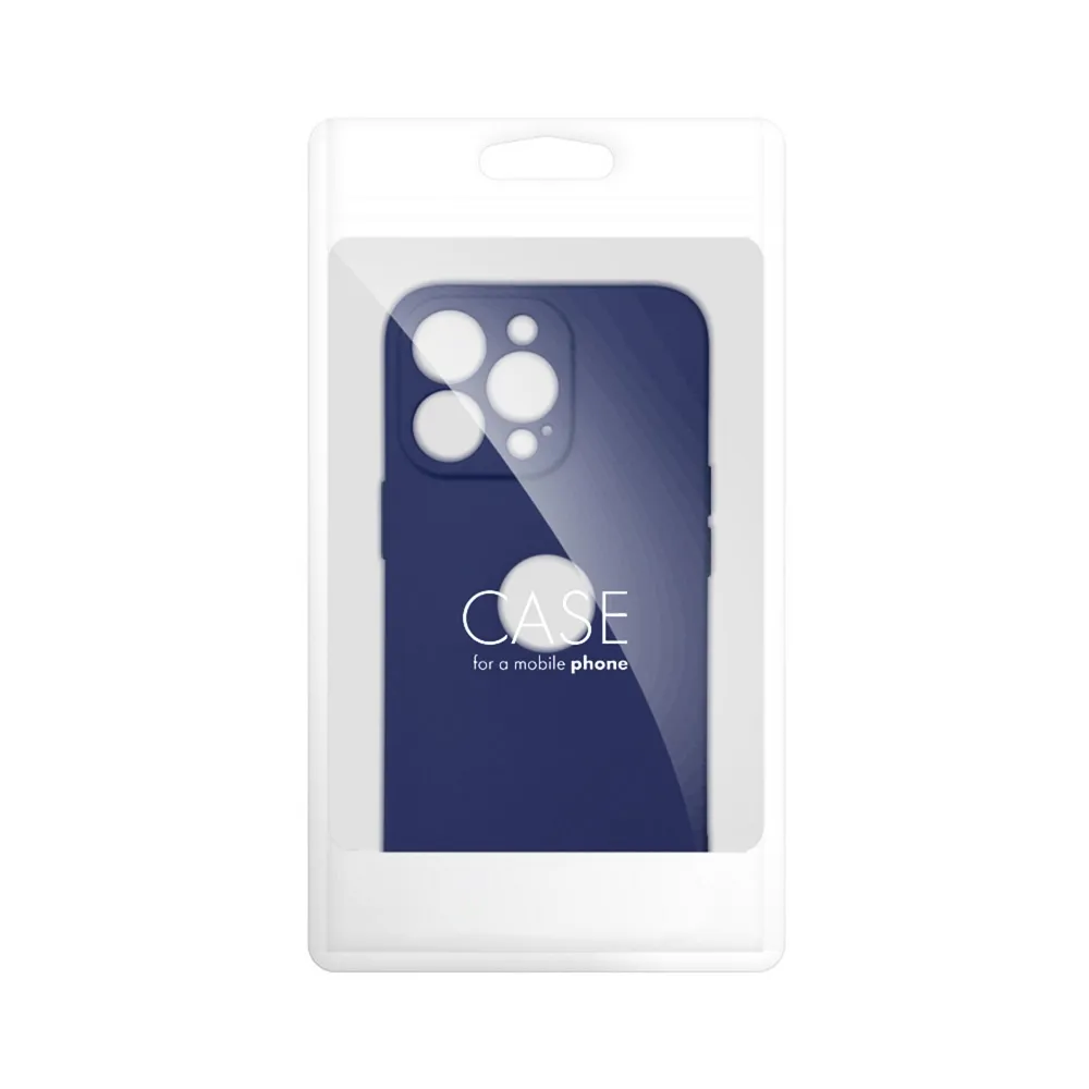Case for iPhone 15 PLUS Soft dark blue
