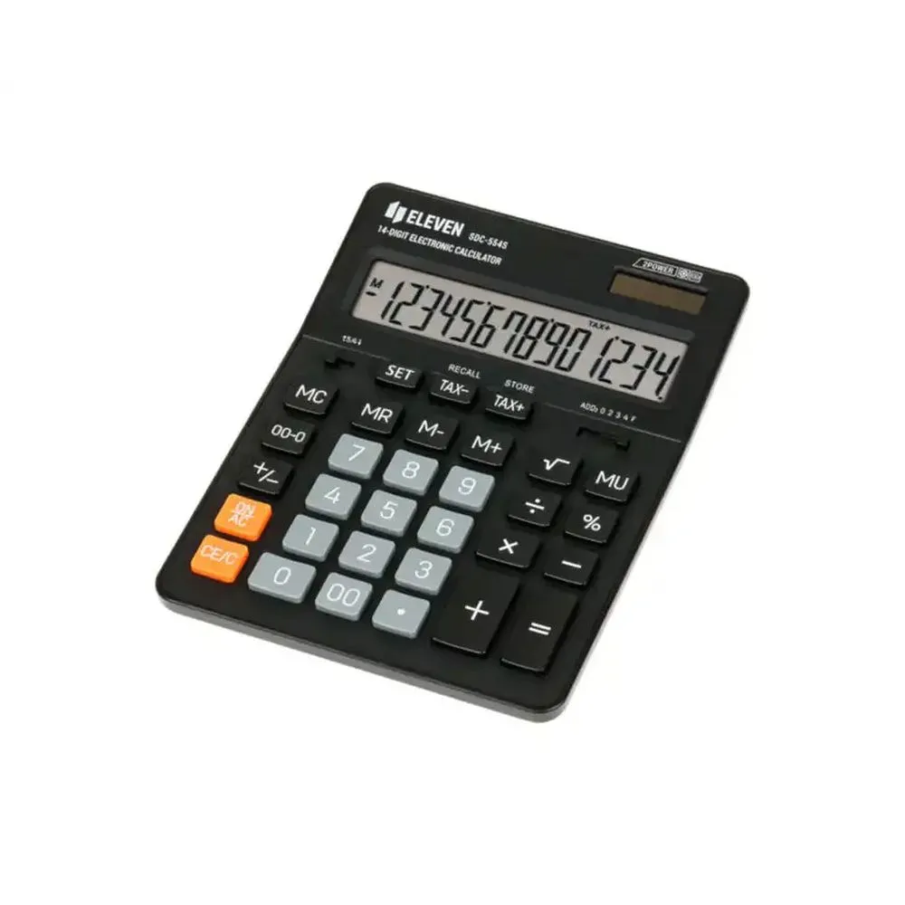 ELEVEN desktop calculator SDC-554S black