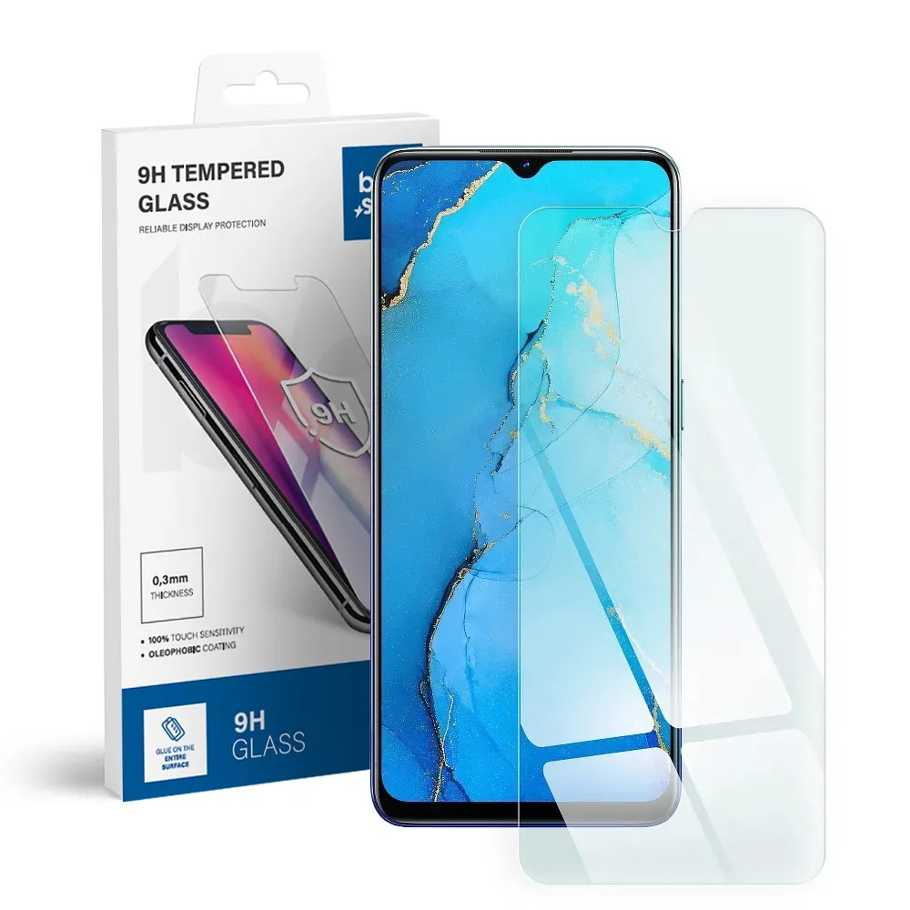 Tempered glass to Oppo Reno 3 Blue Star