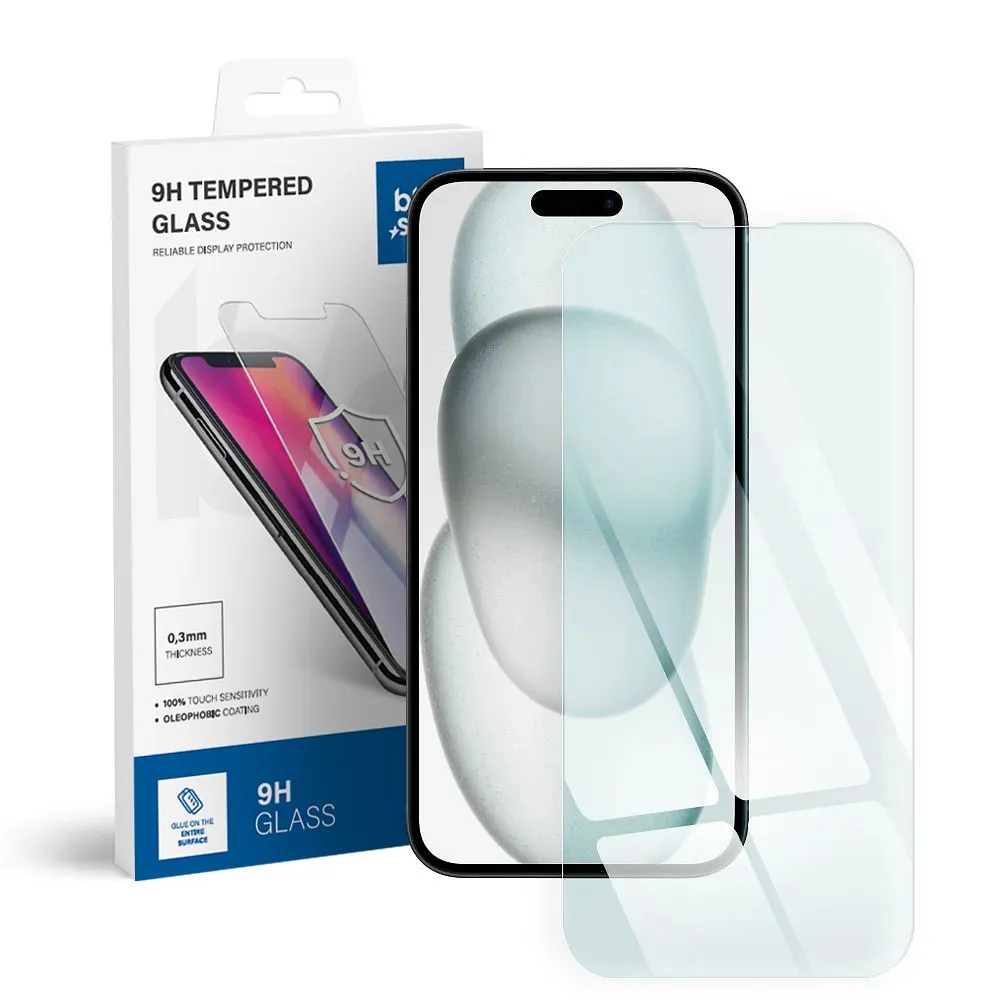 Tempered glass to iPhone 15 PLUS / 16 PLUS Blue Star