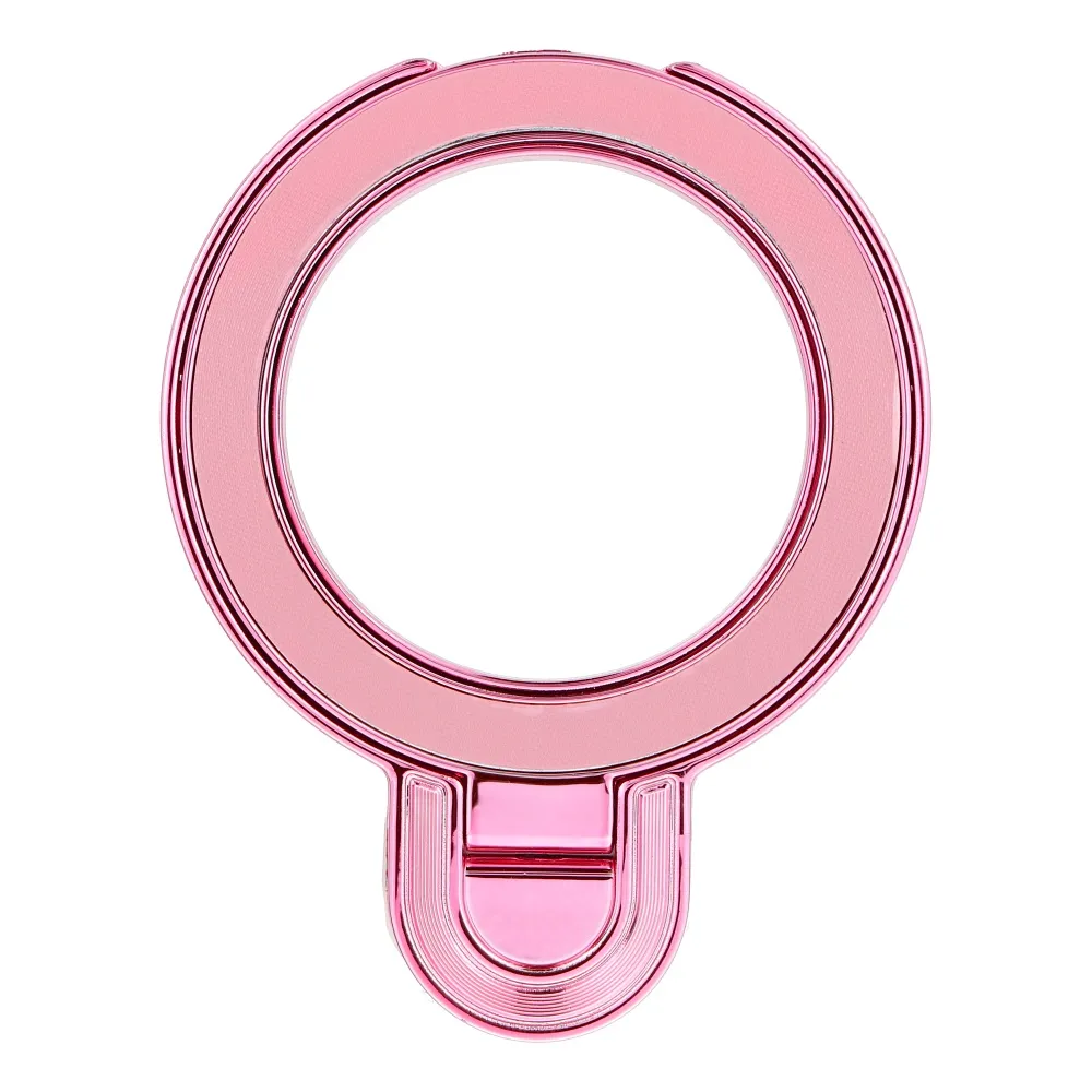 Phone stand CIRCLE - stick-on - pink