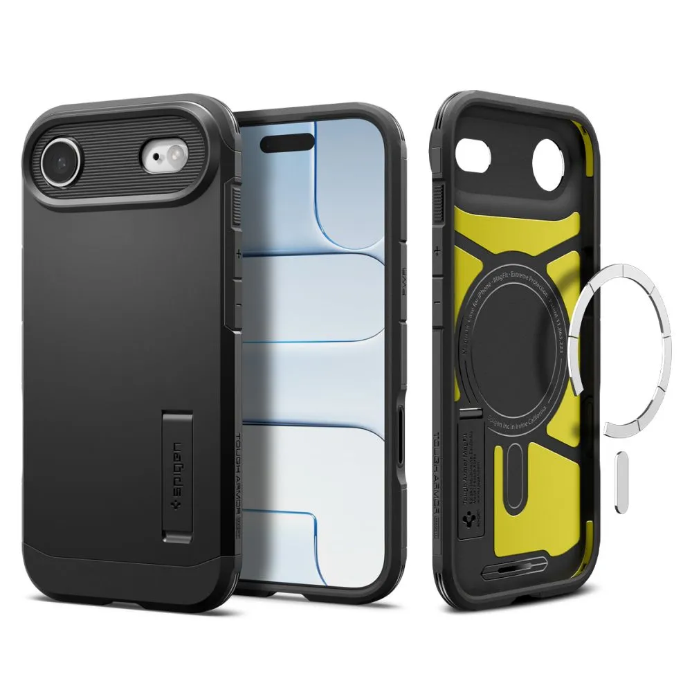 SPIGEN case TOUGH ARMOR MAG compatible with MagSafe for IPHONE 17 Air black