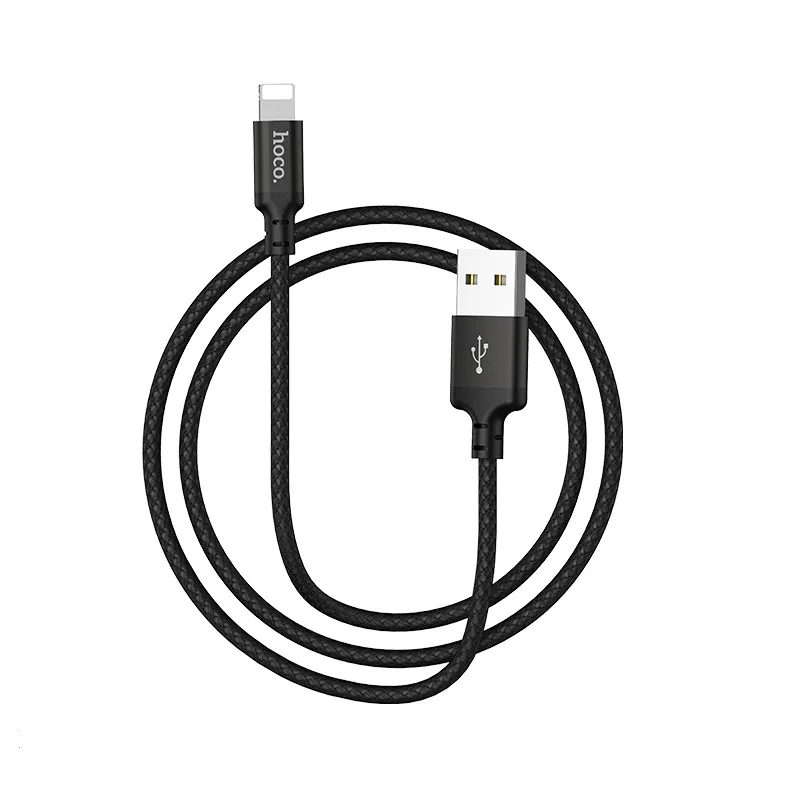 Cable USB A to Lightning Hoco 1 m X14 black