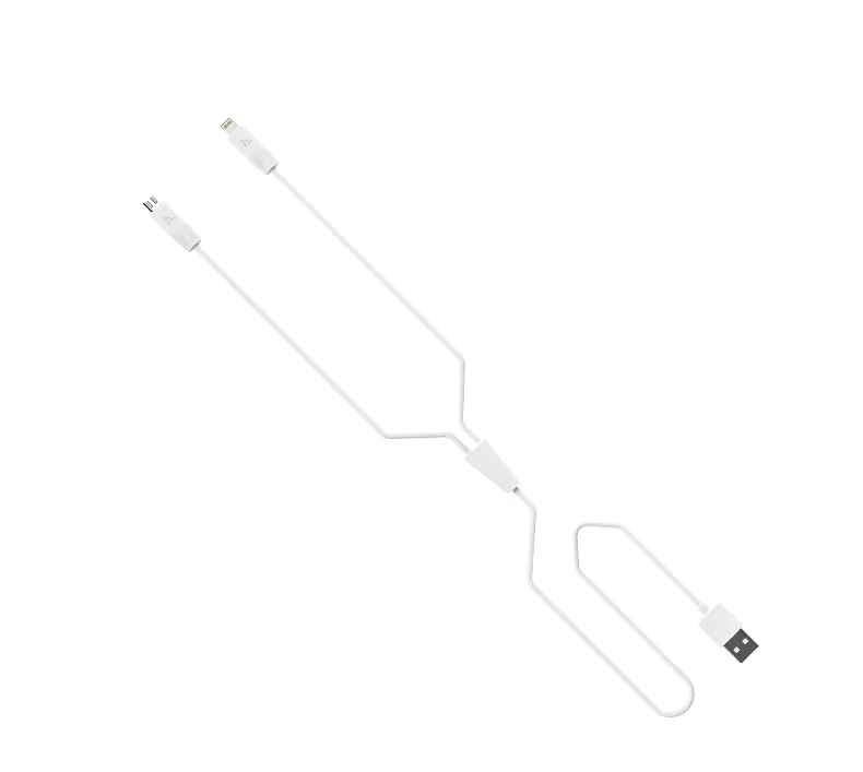 Cable USB A do Lightning Hoco 2,1A 1 m X1 white