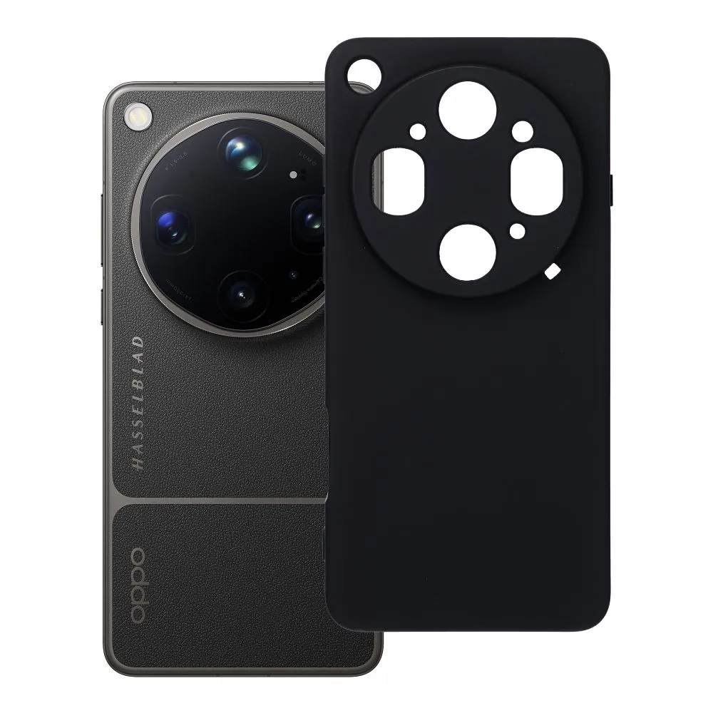 Case for Oppo Find X9 ULTRA Silicone black
