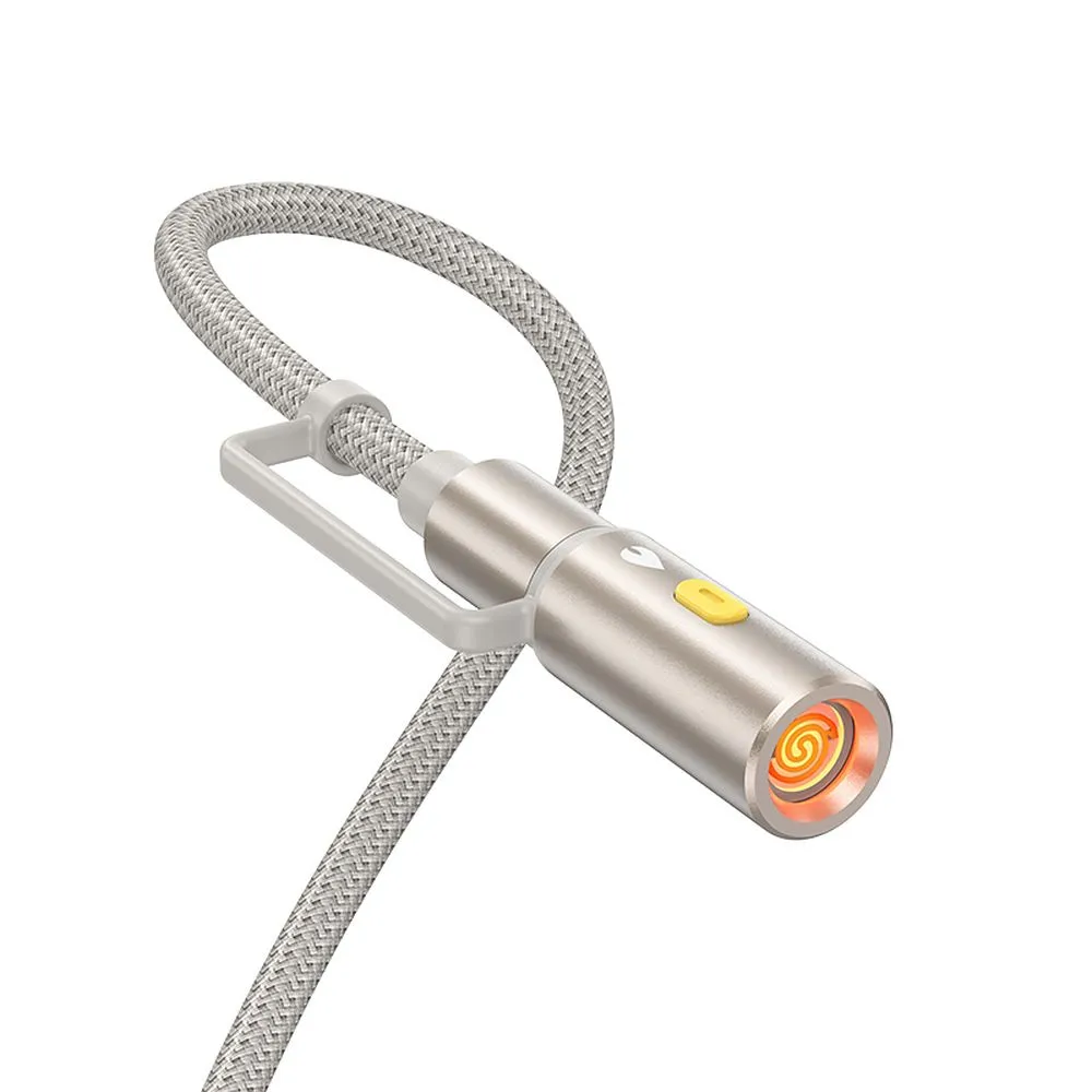 Cable All-in-one USB C / Lightning to USB C / Cigarette lighter Hoco PD 3A 60W 1,2 m U138 black