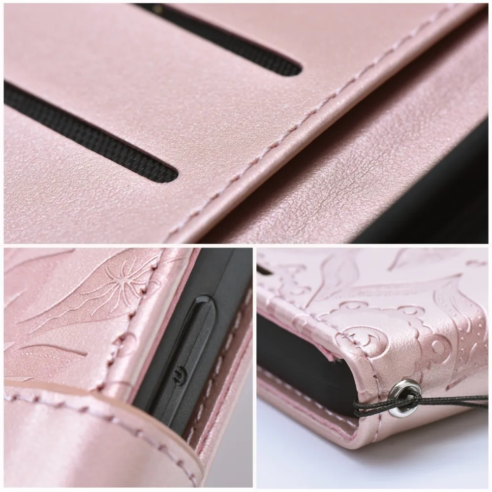 Flip case for iPhone 14 PRO Mezzo Book mandala rose gold