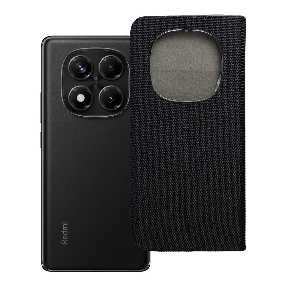 Flip case for Xiaomi Redmi NOTE 14 PRO 4G Sensitive Book black