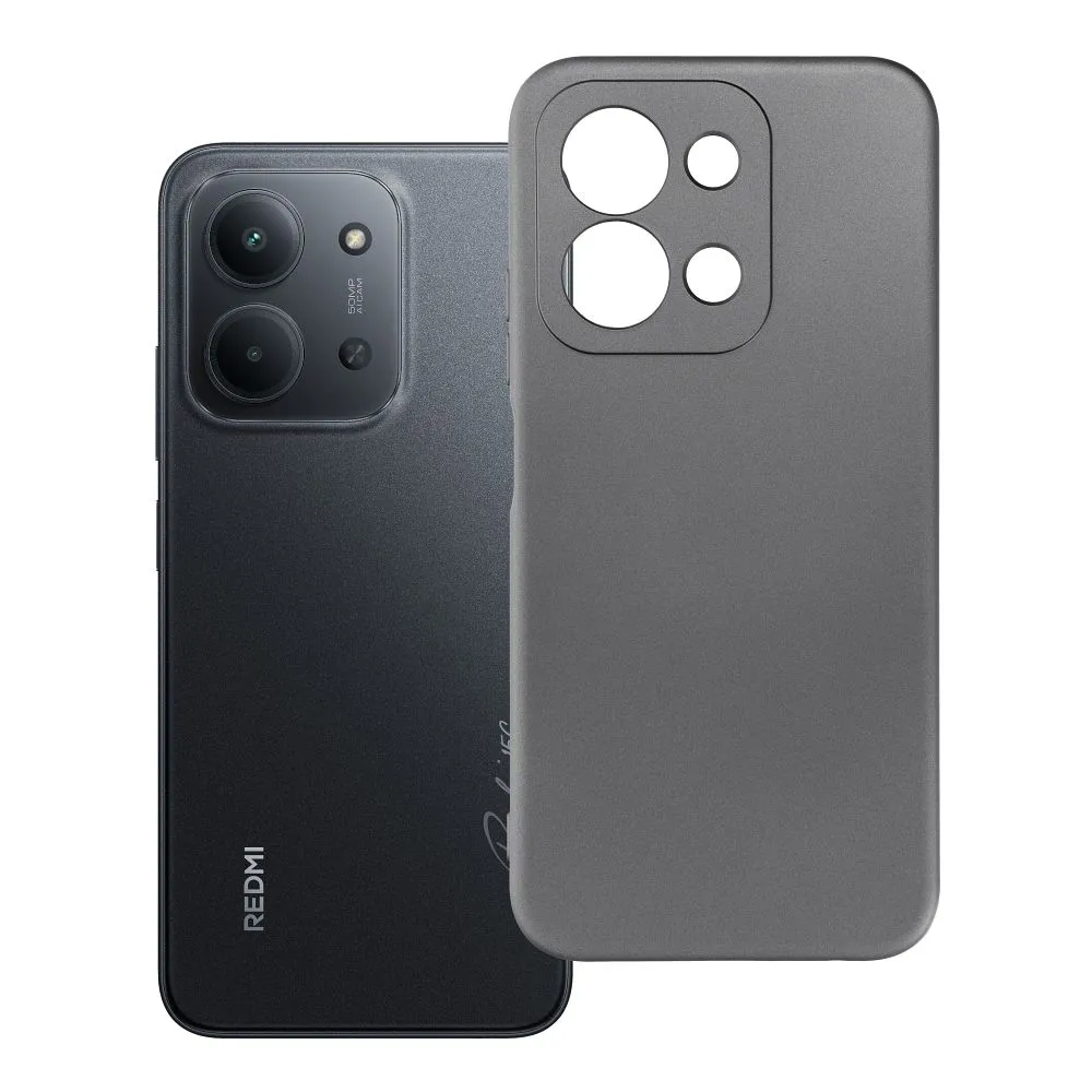 Case for Xiaomi Redmi 15C (173,16 x 81,07 x 8,2) Metallic gray