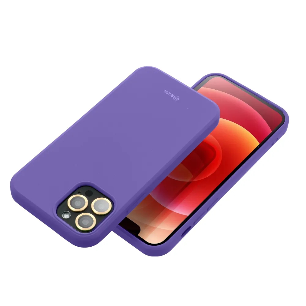 ROAR case ALL DAY COLORFUL JELLY for SAMSUNG S23 Ultra purple