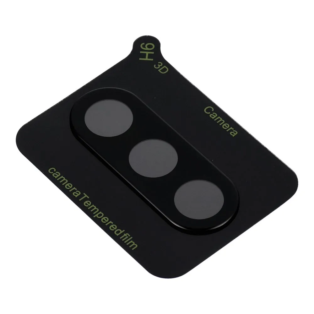 5D Full Glue Tempered Glass Camera Lens for Samsung A56 black
