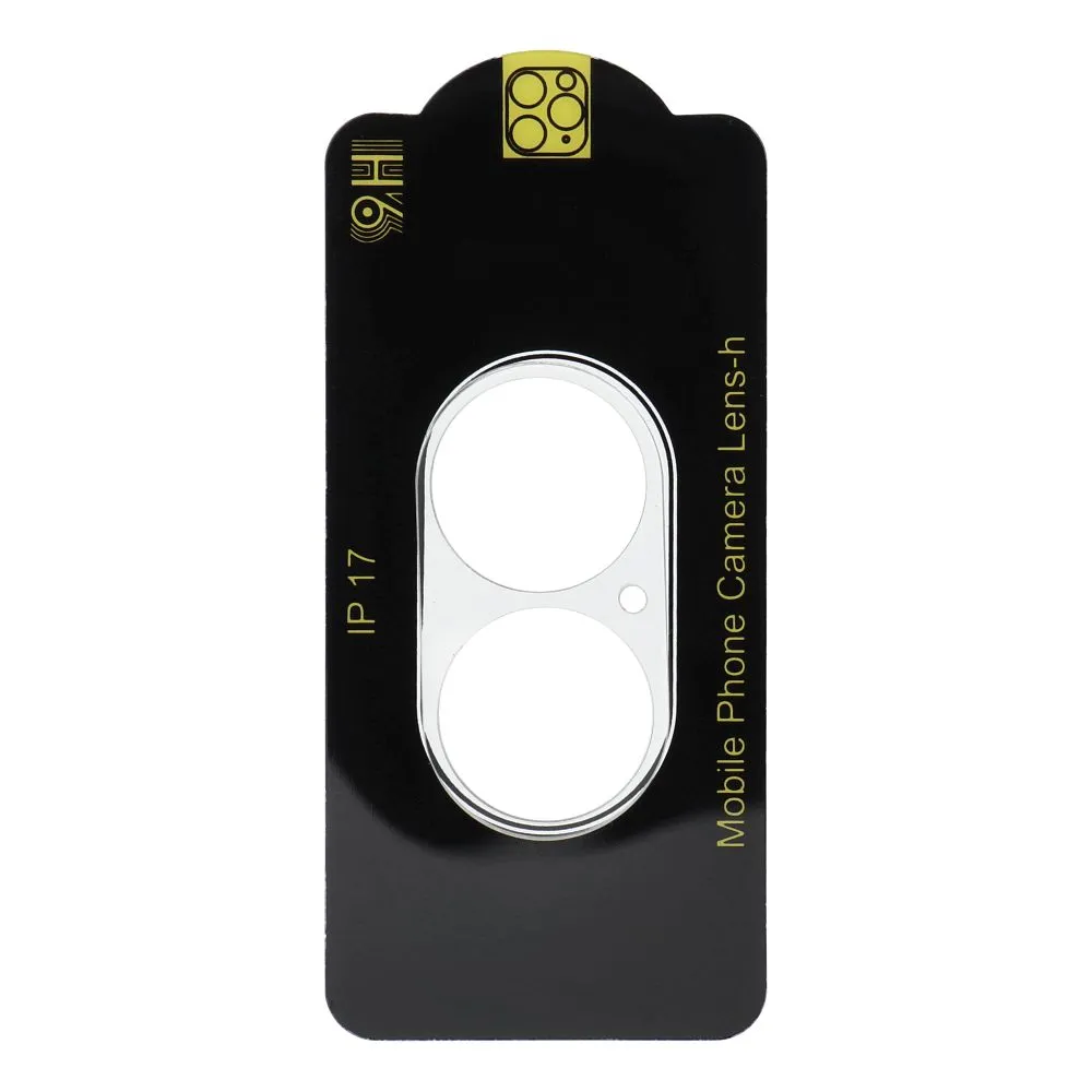 5D Full Glue Camera Tempered Glass - for iPhone 17 Transparent