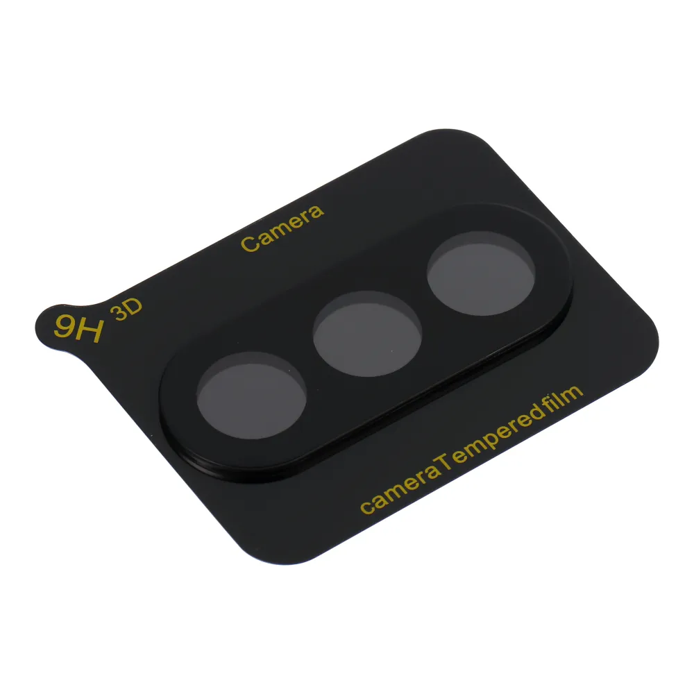 5D Full Glue Camera Tempered Glass - for Samsung Galaxy A37 Black