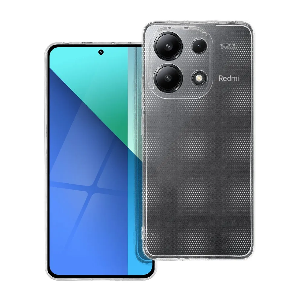 Case for Xiaomi Redmi Note 13 4G Clear Case 2 mm (camera protection) transparent
