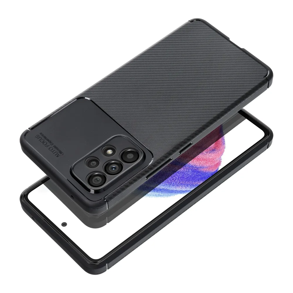 Case for Samsung S25 EDGE Carbon Premium black