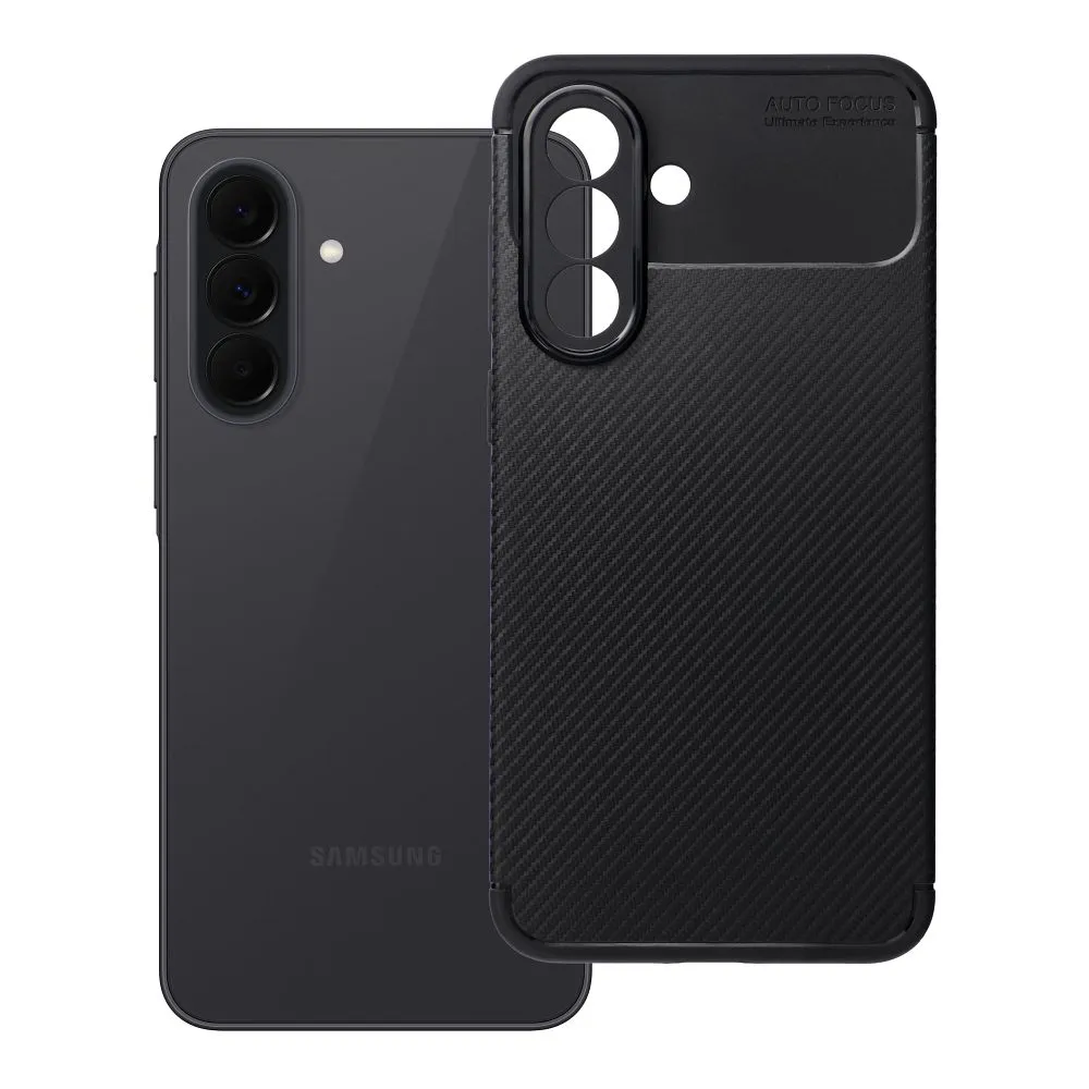 Case for Samsung A37 5G Carbon Premium black