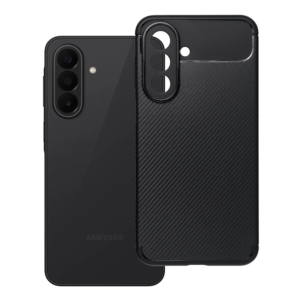 Case for Samsung A27 5G Carbon Premium black