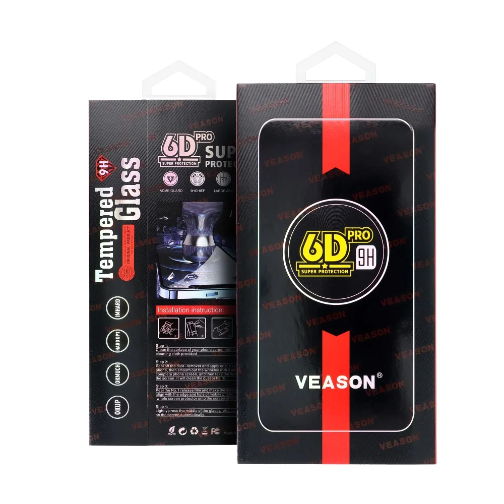 6D Veason Pro Glass - for Samsung Galaxy S22 / S23 black