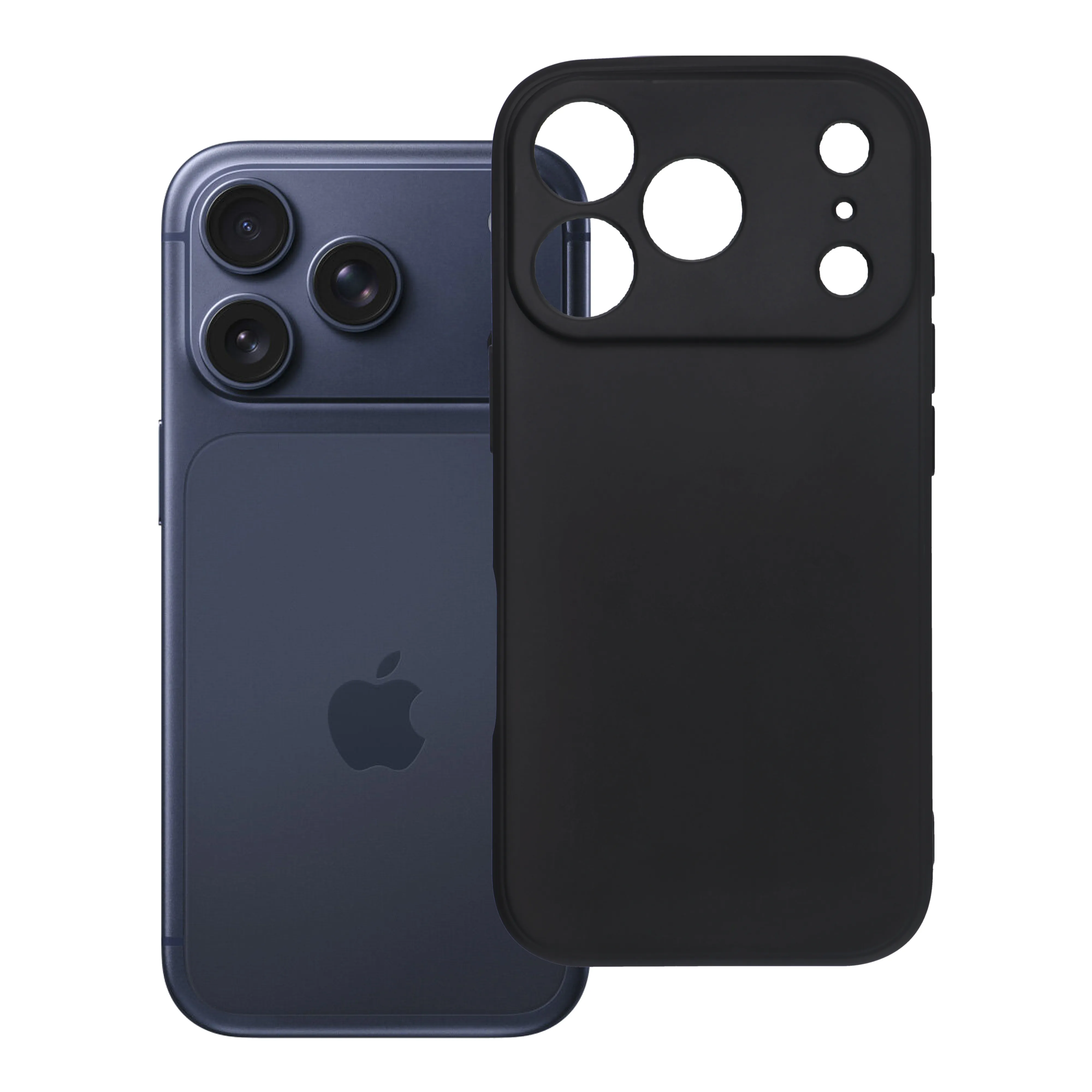 Case for iPhone 18 Pro / 17 Pro Soft black