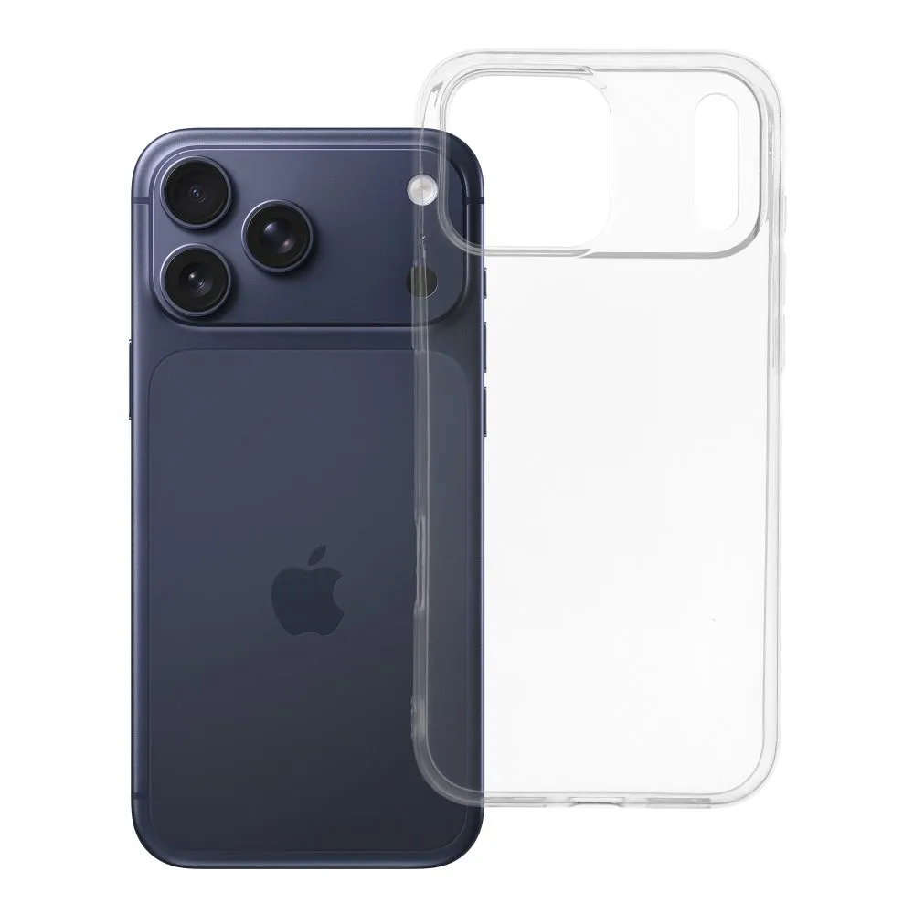 Case for iPhone 18 Pro Max / 17 Pro Max Clear Case 2 mm (camera protection) transparent