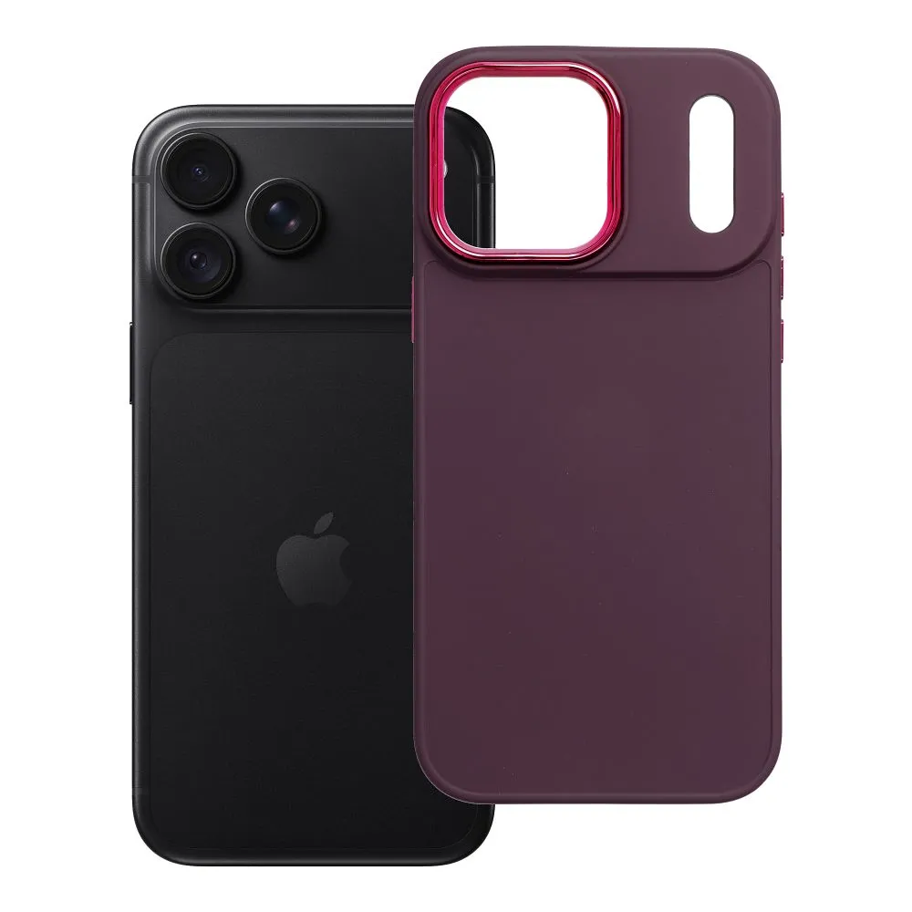 Case for iPhone 18 Pro Max / 17 Pro Max Frame burgundy