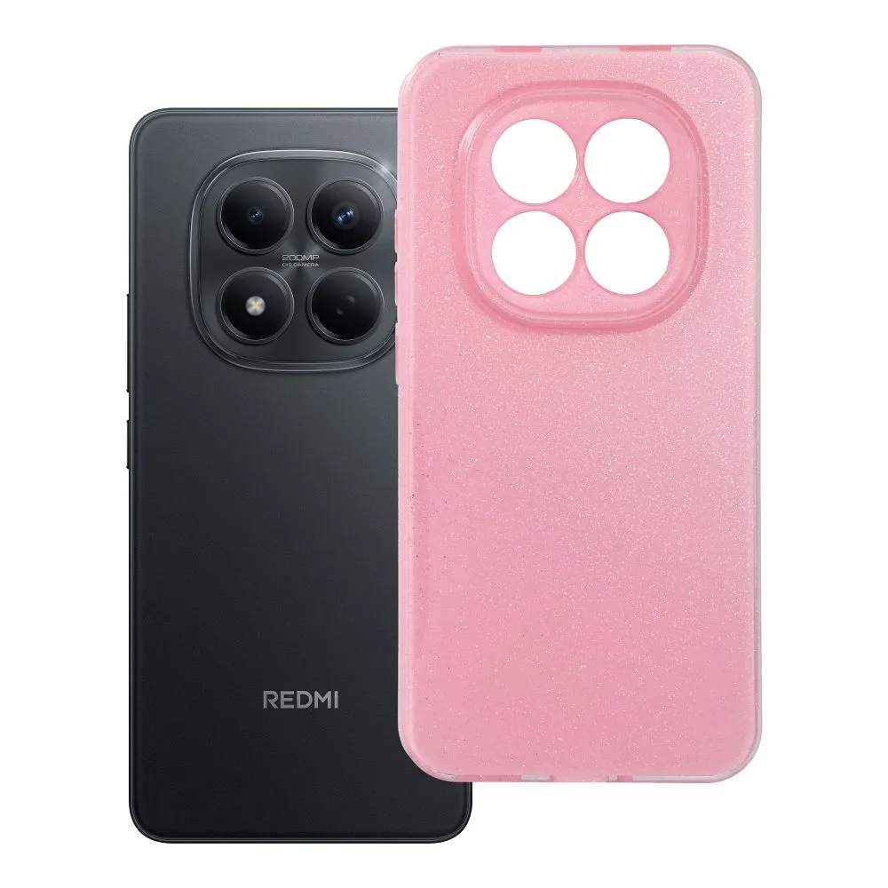 Case for Xiaomi Redmi Note 15 PRO 5G Clear Case 2 mm Blink pink