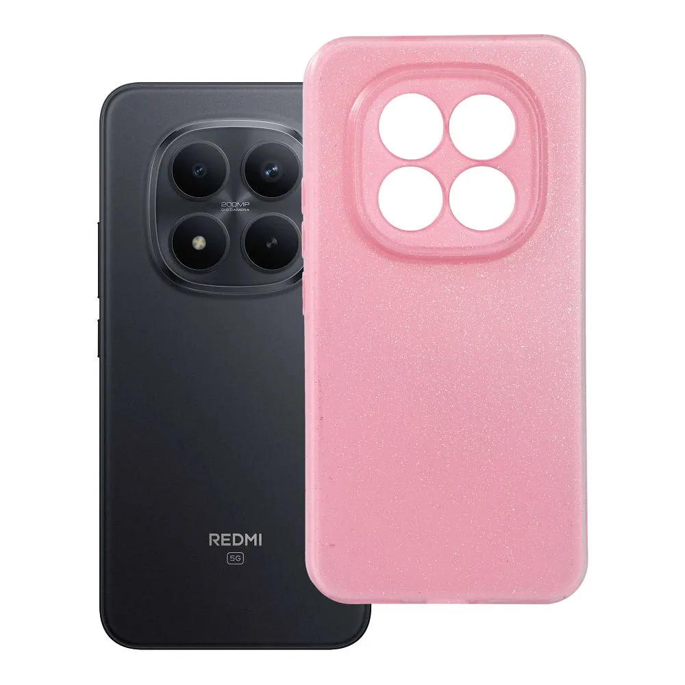Case for Xiaomi Redmi Note 15 PRO PLUS 5G Clear Case 2 mm Blink pink